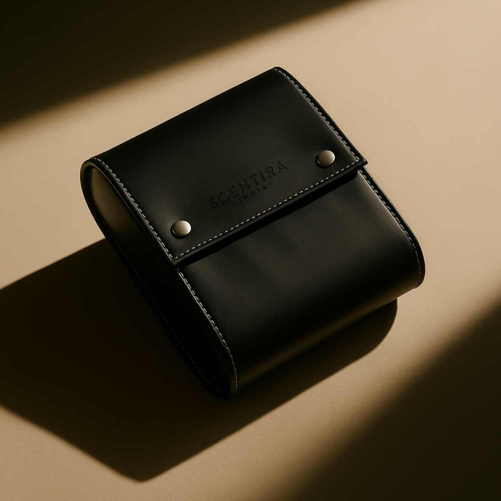 Buy Vegan Leather Travel Case Online In India at Scentira