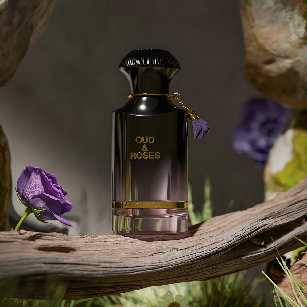 Buy Ahmed Al Maghribi Oud & Roses Eau de Parfum Online In India at Scentira