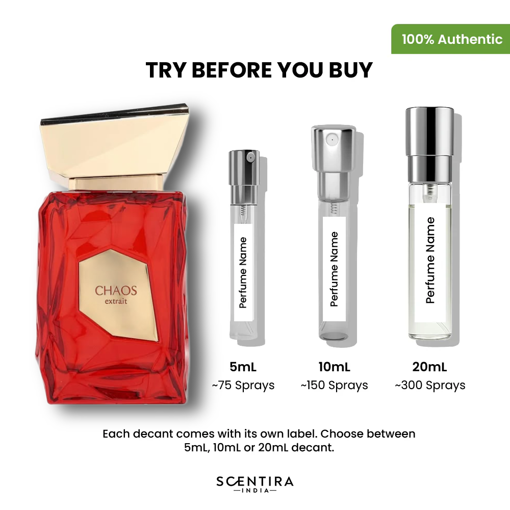Buy French Avenue Chaos Extrait de Parfum Online In India at Scentira