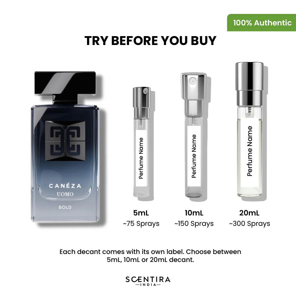 Buy Caneza Uomo Bold Eau de Parfum Online In India at Scentira at Scentira