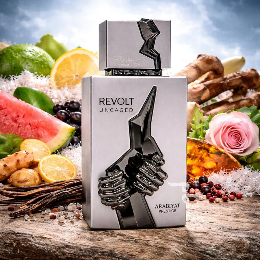 Buy Arabiyat Prestige Revolt Uncaged Eau de Parfum Online In India at Scentira at Scentira
