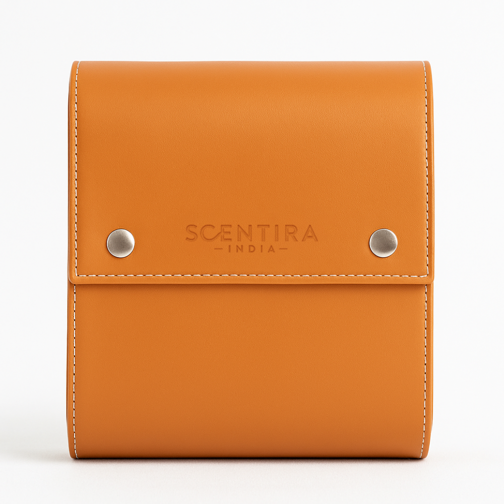 Buy Vegan Leather Travel Case Online In India at Scentira