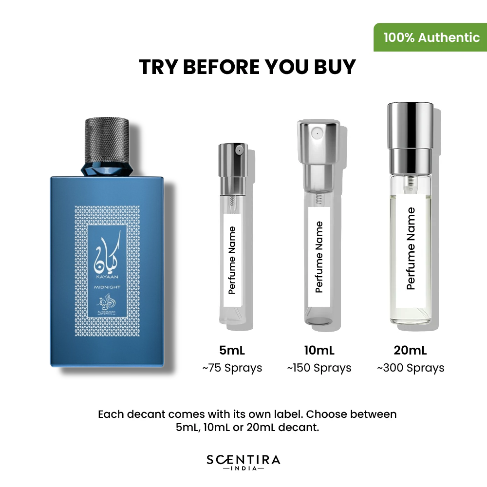 Buy Al Wataniah Kayaan Midnight Eau de Parfum Online In India at Scentira at Scentira
