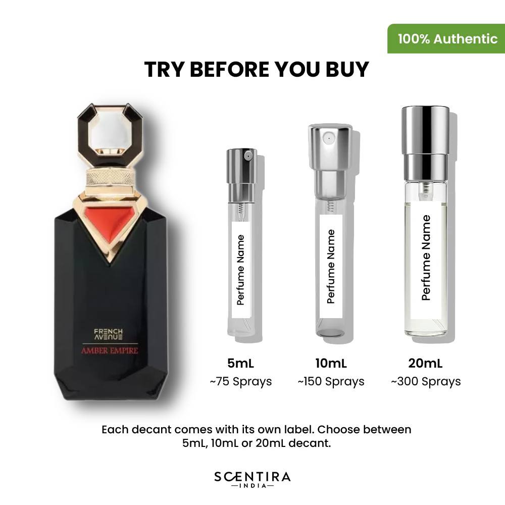 Buy French Avenue Amber Saffron Extrait de Parfum Online In India at Scentira