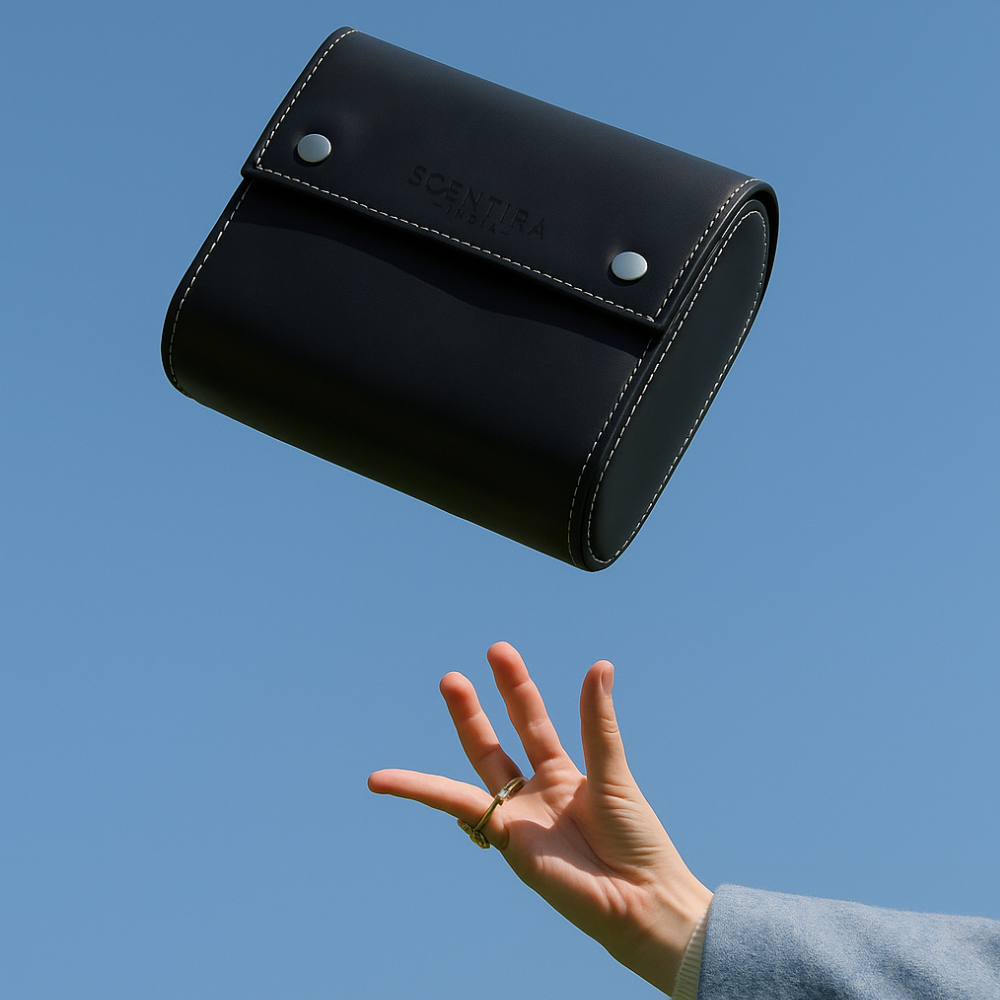 Buy Vegan Leather Travel Case Online In India at Scentira at Scentira
