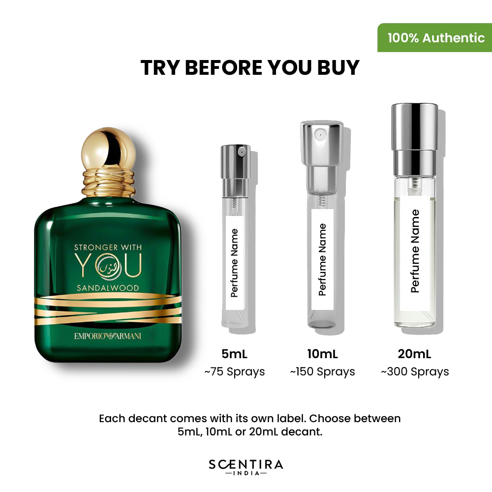 Buy Emporio Armani Stronger With You Sandalwood Eau de Parfum Online In India at Scentira