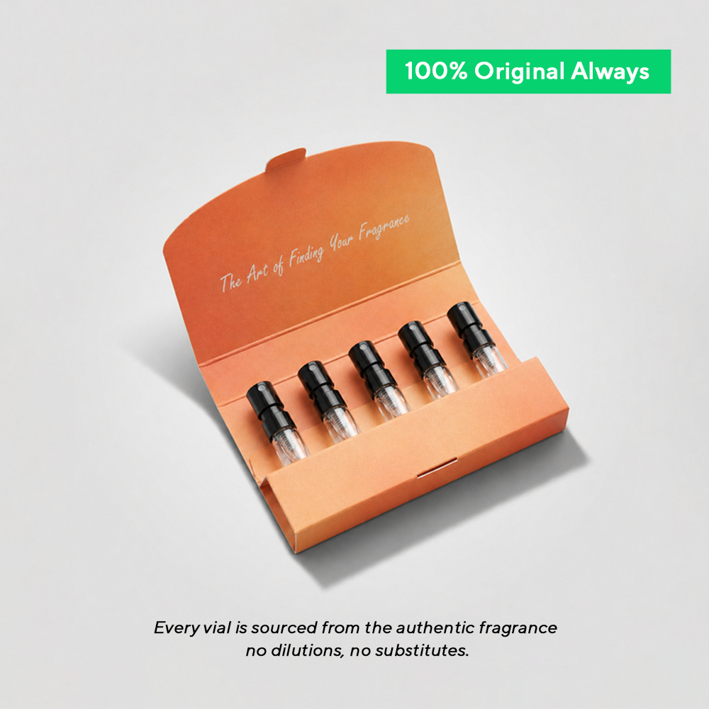 Buy Rayhaan New Release Sample Set (Pharaoh, Nocturno Elixir, Terra, Aquatica & Tropical Vibe) – 5 × 1.5mL Online In India at Scentira