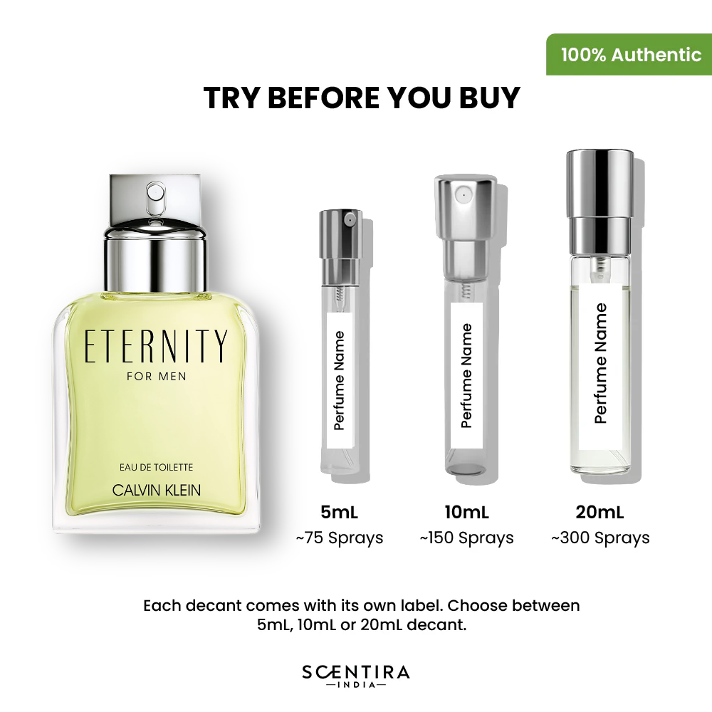 Buy Calvin Klein Eternity for Men Eau de Toilette Online In India at Scentira at Scentira