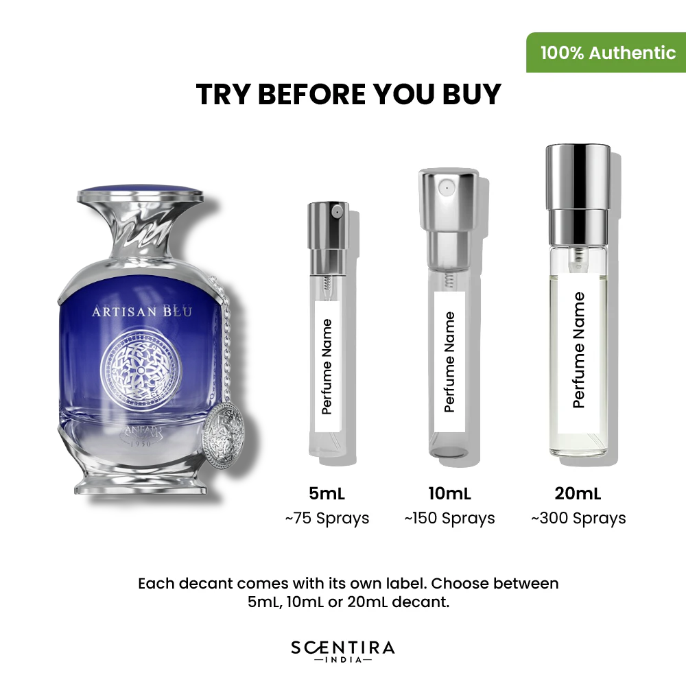 Buy Anfar 1950 Artisan Blu Extrait de Parfum Online In India at Scentira
