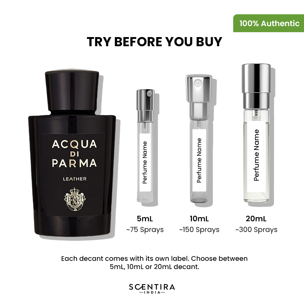 Buy Acqua Di Parma Leather Eau De Parfum Online In India at Scentira