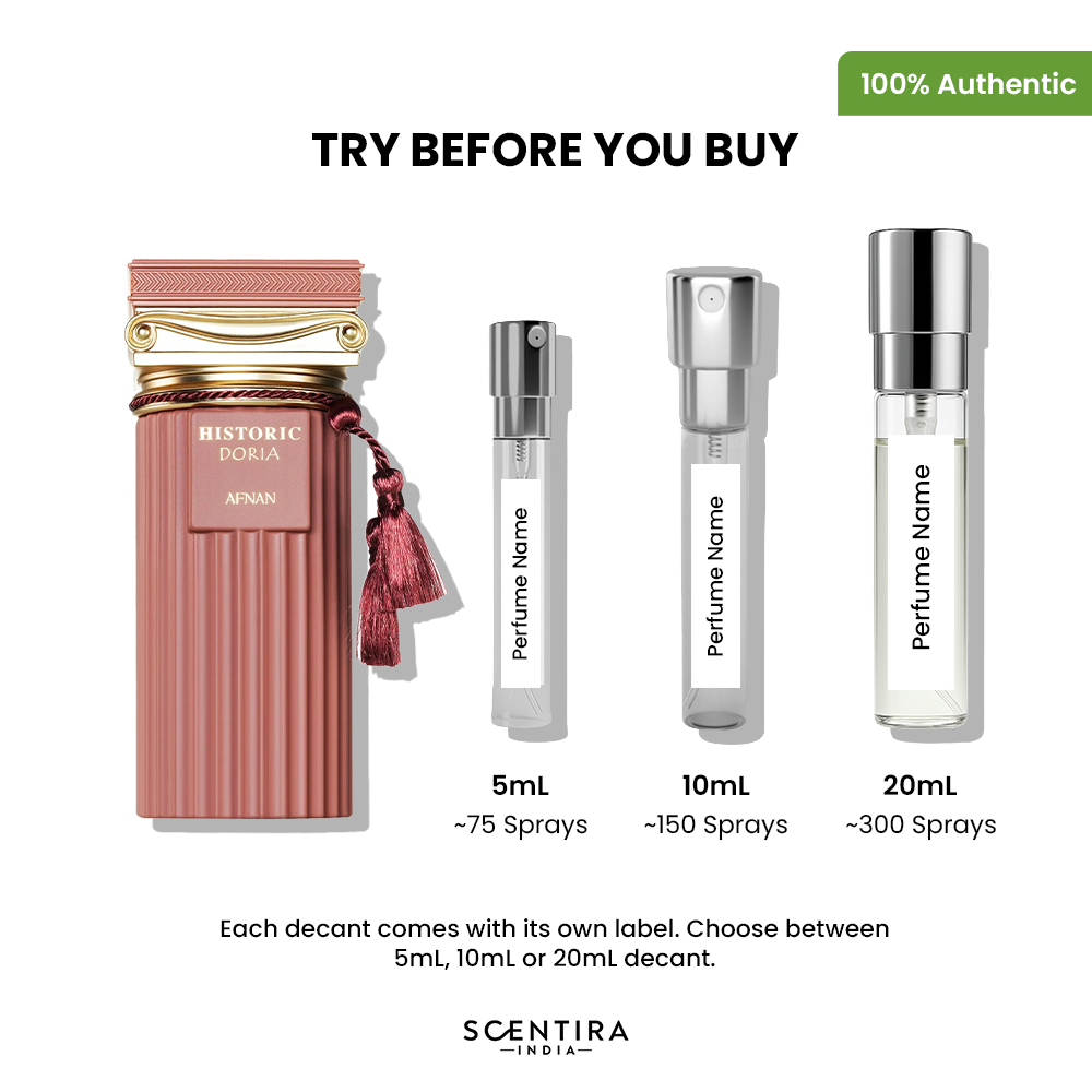 Buy Afnan Historic Doria Eau de Parfum Online In India at Scentira