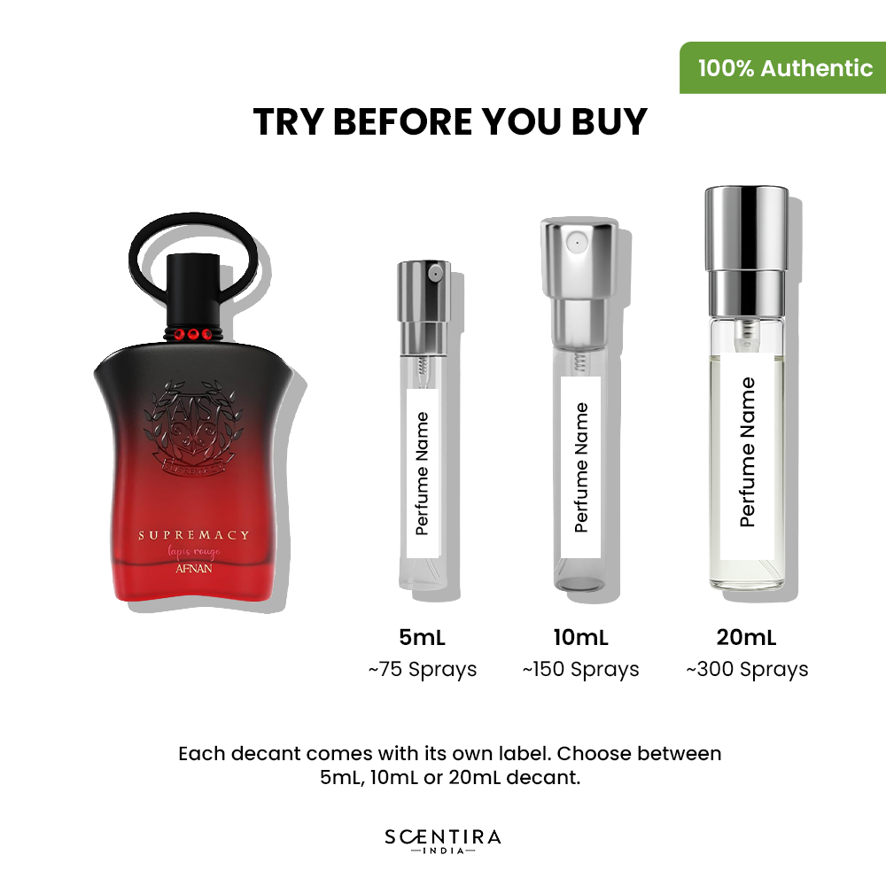 Buy Afnan Supremacy Tapis Rouge Eau de Parfum Online In India at Scentira
