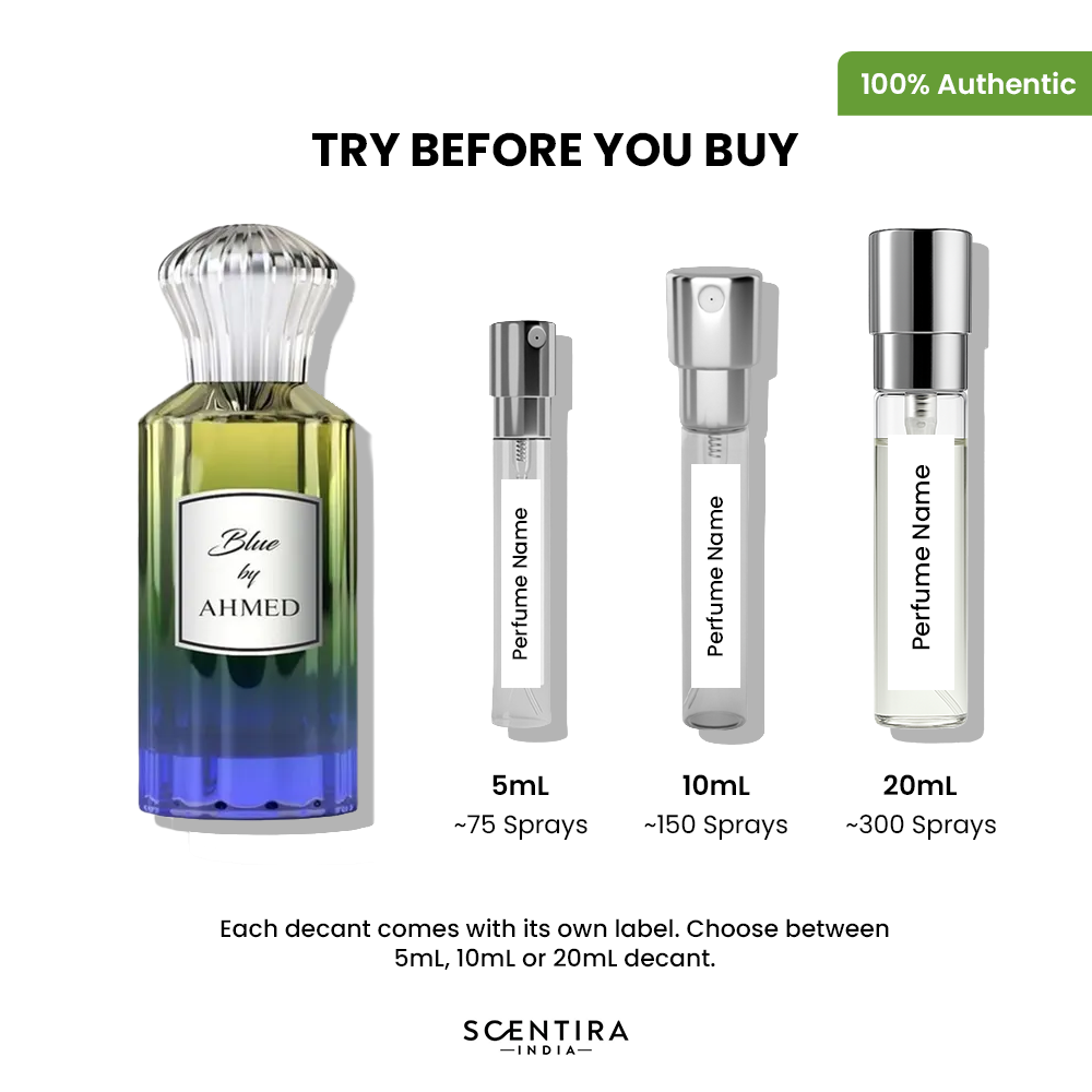 Buy Ahmed Al Maghribi Blue Eau de Parfum Online In India at Scentira