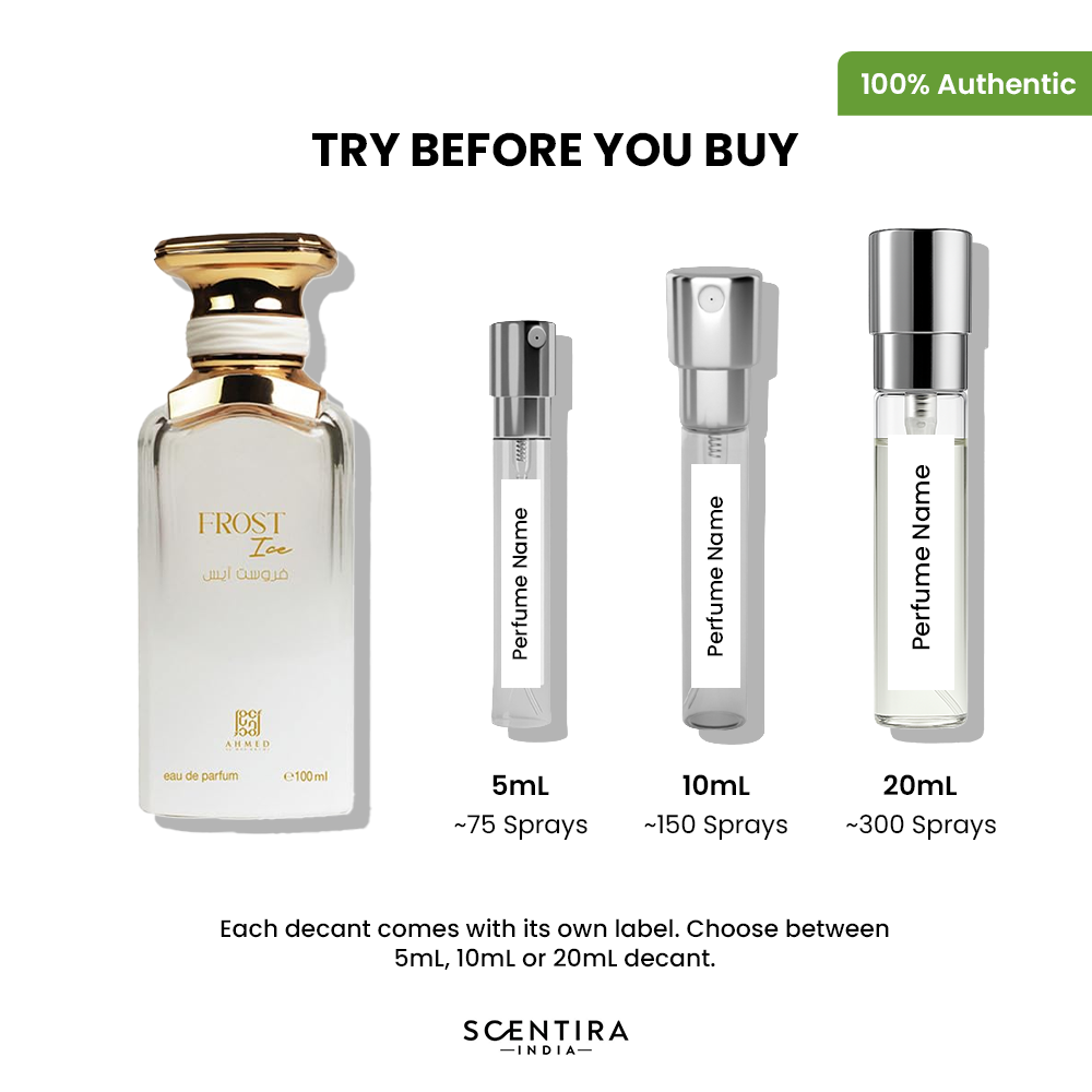 Buy Ahmed Al Maghribi Frost Ice Eau de Parfum Online In India at Scentira