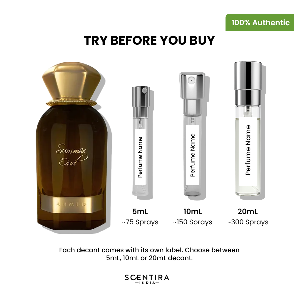 Buy Ahmed Al Maghribi Summer Oud Eau de Parfum Online In India at Scentira