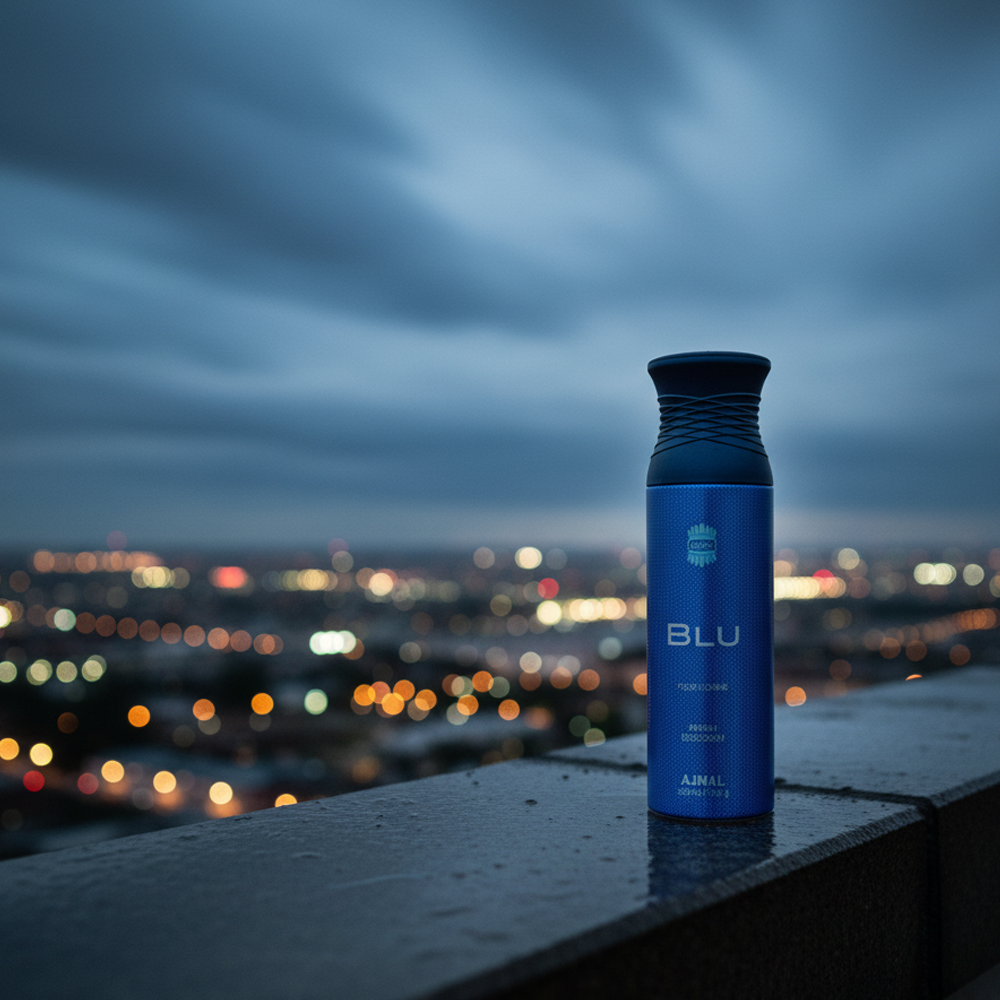 Buy Ajmal Blu Pour Homme Parfum Deodorant Online In India at Scentira