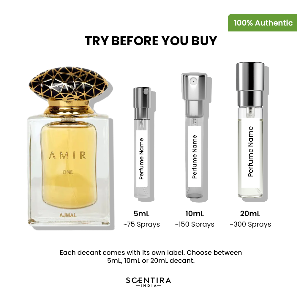 Buy Ajmal Amir One Eau de Parfum Online In India at Scentira