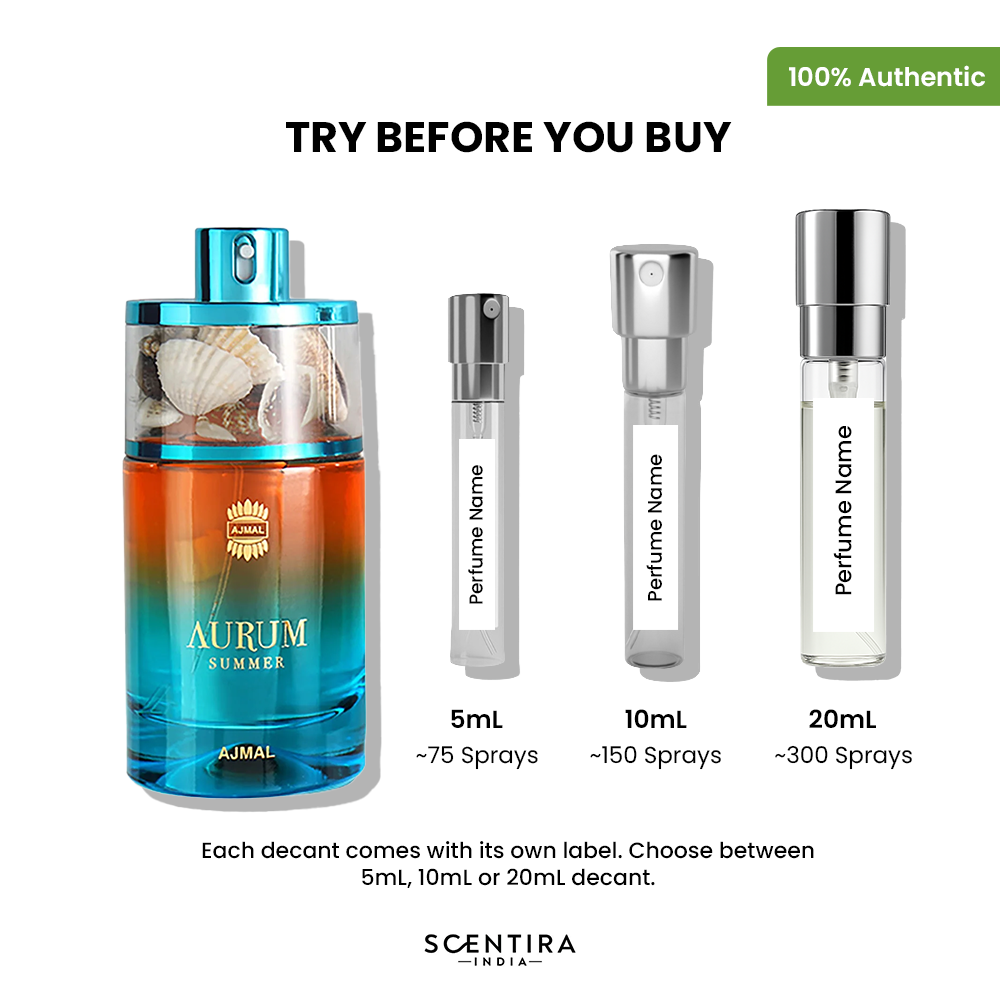 Buy Ajmal Aurum Summer Eau de Parfum Online In India at Scentira