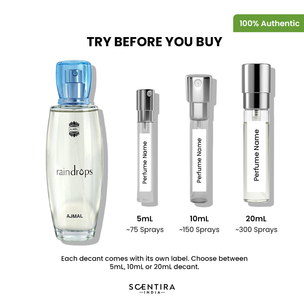 Buy Ajmal Raindrops Eau de Parfum Online In India at Scentira