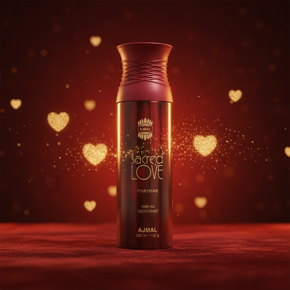 Buy Ajmal Sacred Love Femme Deodrant Online In India at Scentira
