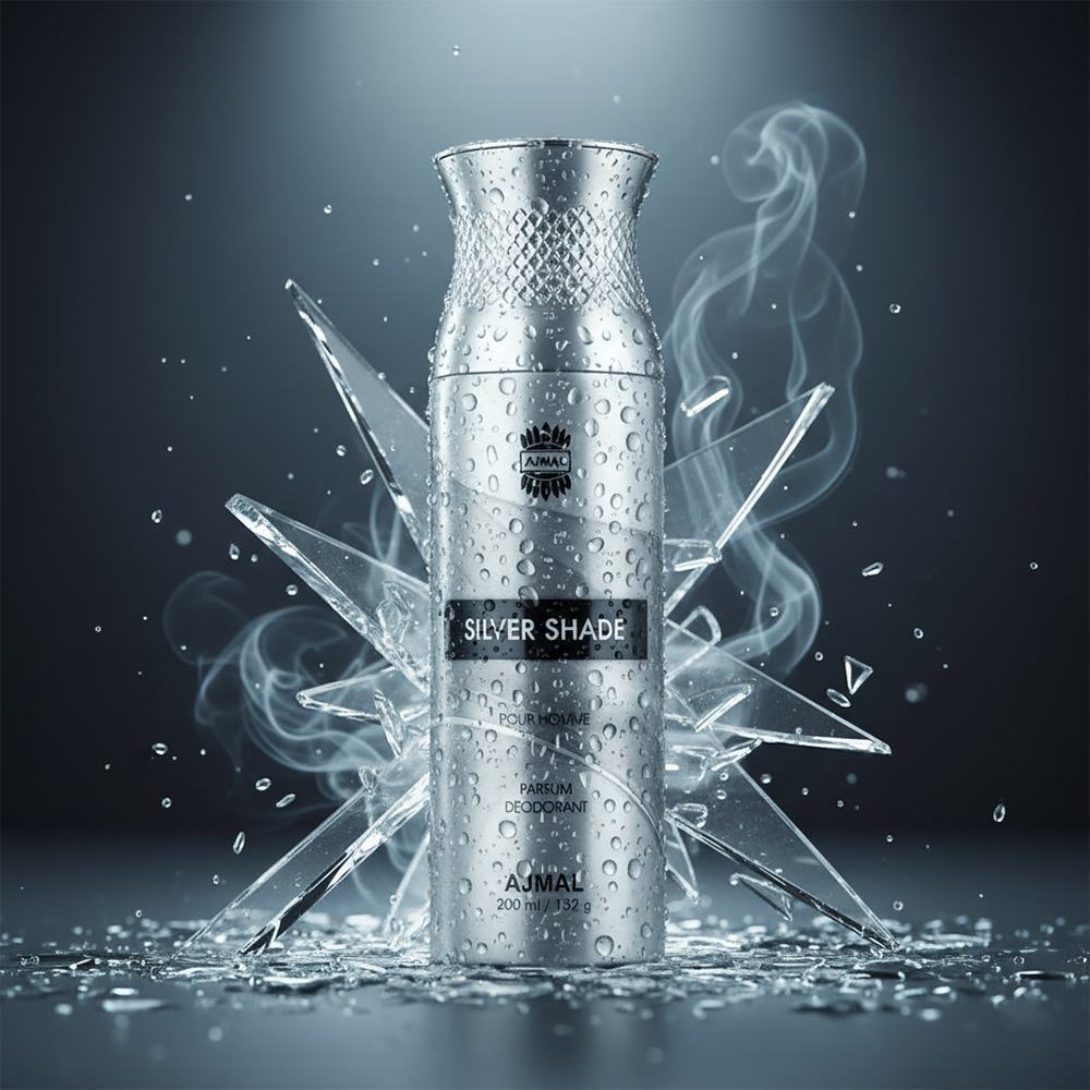 Buy Ajmal Silver Shade Homme Deodrant Online In India at Scentira