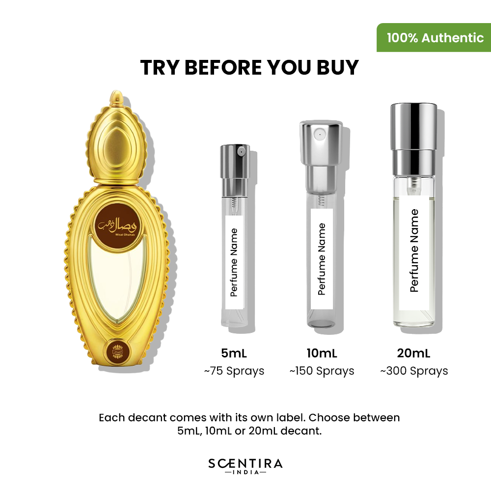 Buy Ajmal Wisal Dahab Eau De Parfum Online in India