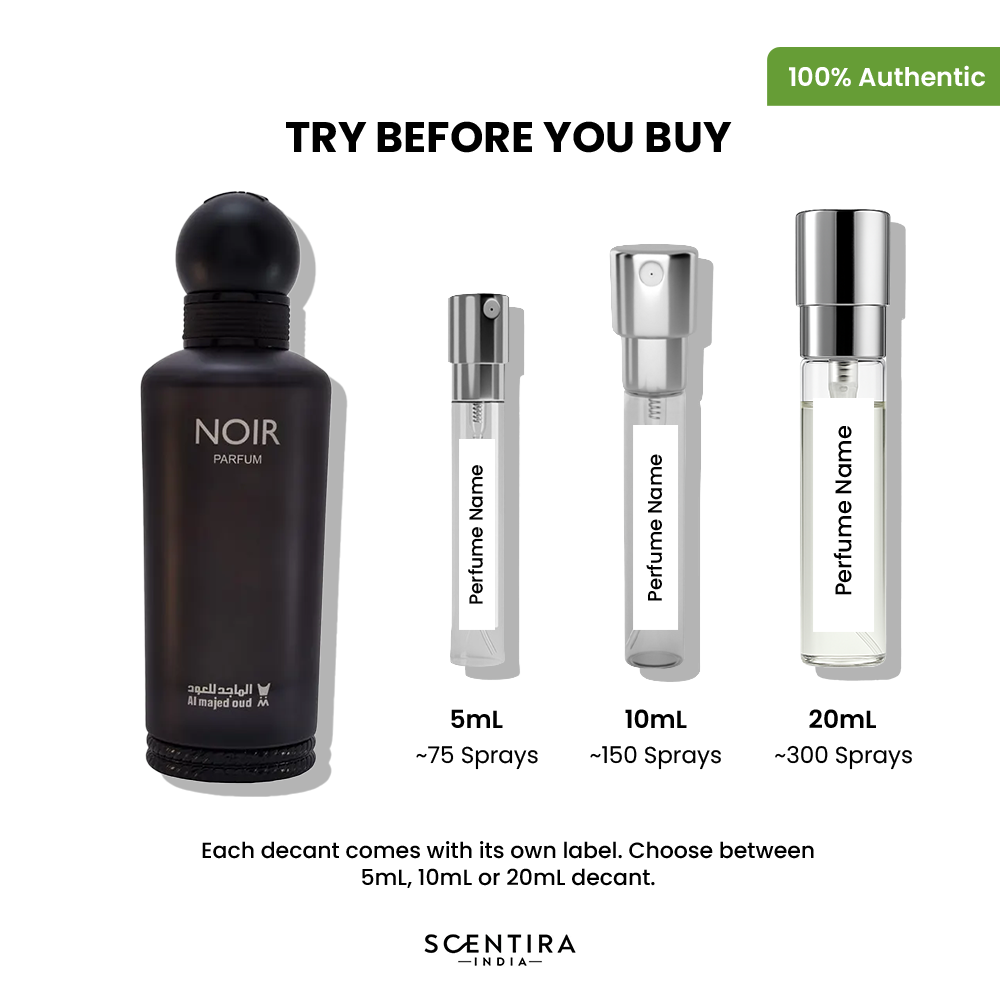 Buy Al Majed Oud Noir Parfum Online In India at Scentira