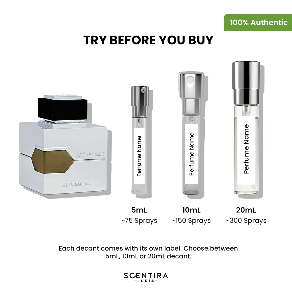 Buy Al Haramain L'aventure Eau De Parfum Online In India at Scentira