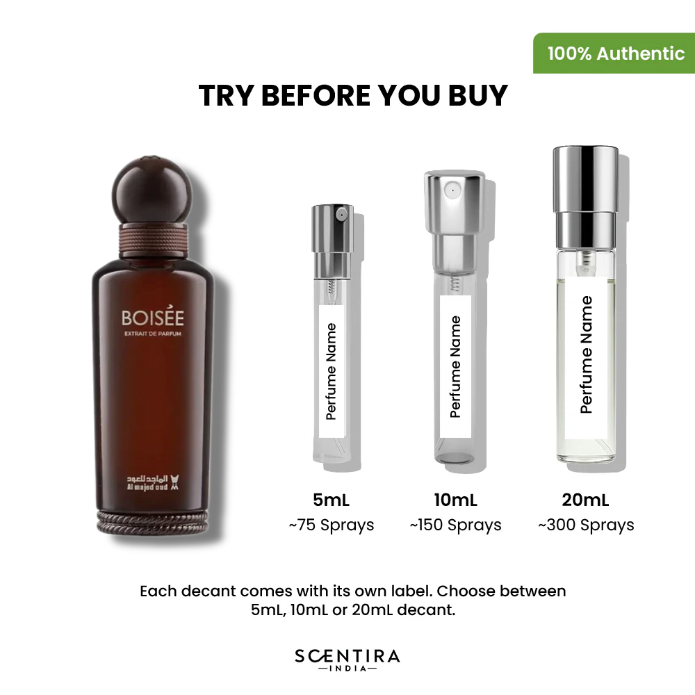 Buy Al Majed Oud Boisée Extrait de Parfum Online In India at Scentira at Scentira