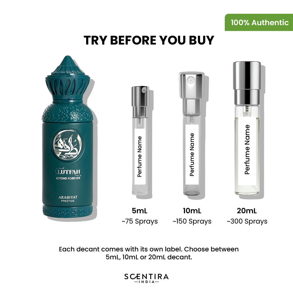 Buy Arabiyat Prestige Lutfah Beyond Forever Eau de Parfum Online In India at Scentira