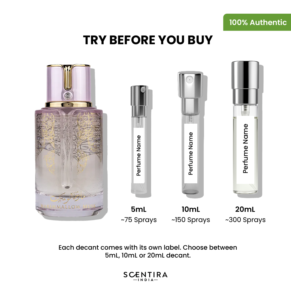 Buy Arabiyat Prestige Marshmallow Musk Eau de Parfum Online In India at Scentira