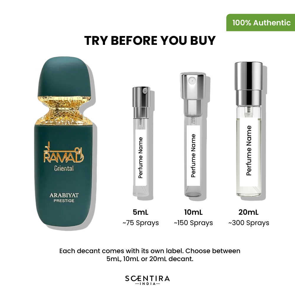 Buy Arabiyat Prestige Ramad Oriental Eau de Parfum Online In India at Scentira