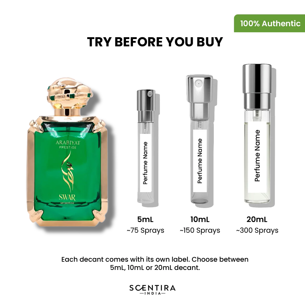 Buy Arabiyat Prestige Swar Serpentine Eau de Parfum Online In India at Scentira at Scentira