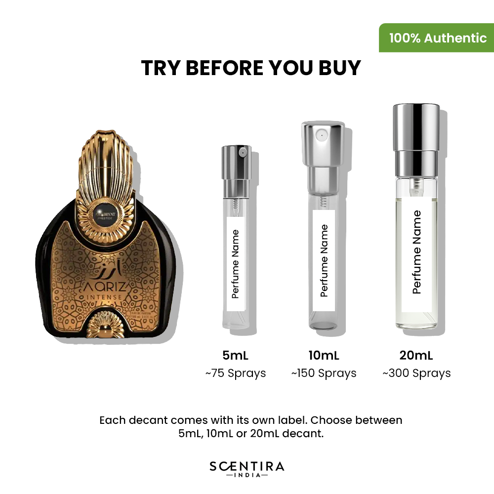 Buy Arabiyat Prestige Aariz Intense Eau de Parfum Online In India at Scentira