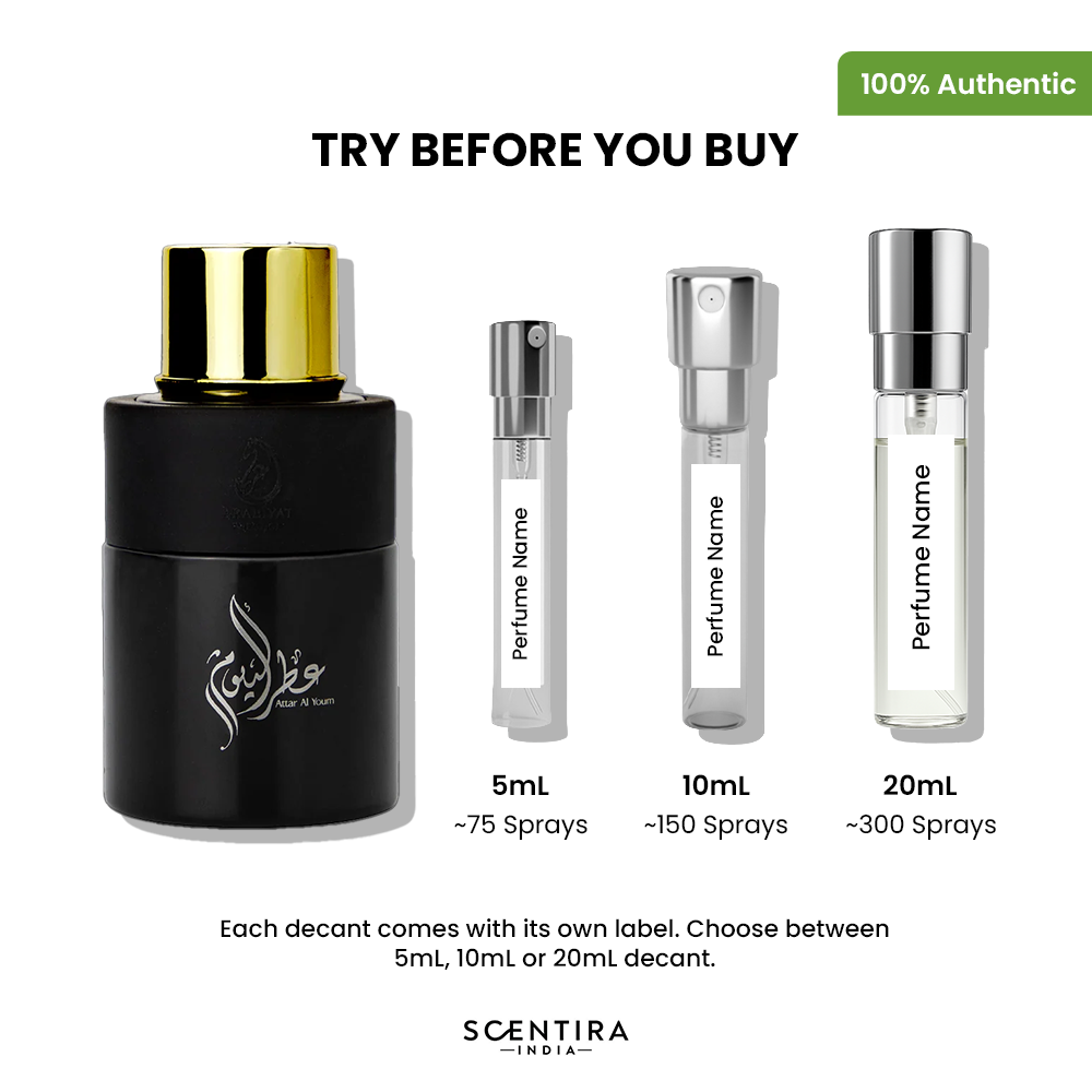 Buy Arabiyat Prestige Attar Al Youm Eau de Parfum Online In India at Scentira