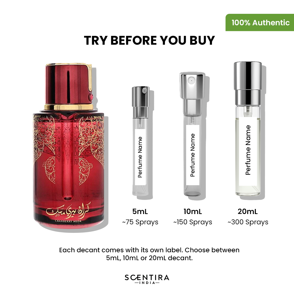 Buy Arabiyat Prestige Cranberry Musk Eau de Parfum Online In India at Scentira
