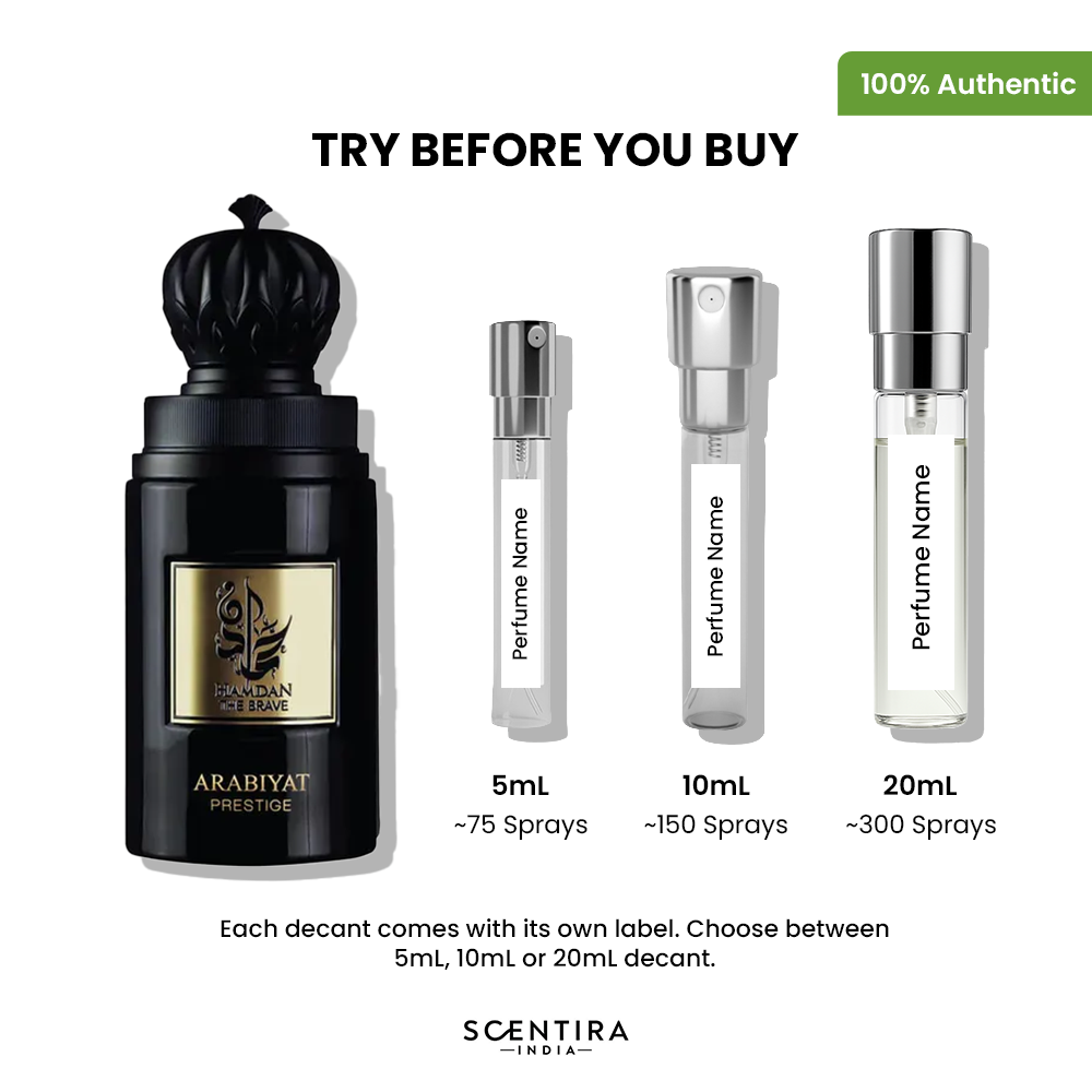 Buy Arabiyat Prestige Hamdan The Brave Eau de Parfum Online In India at Scentira