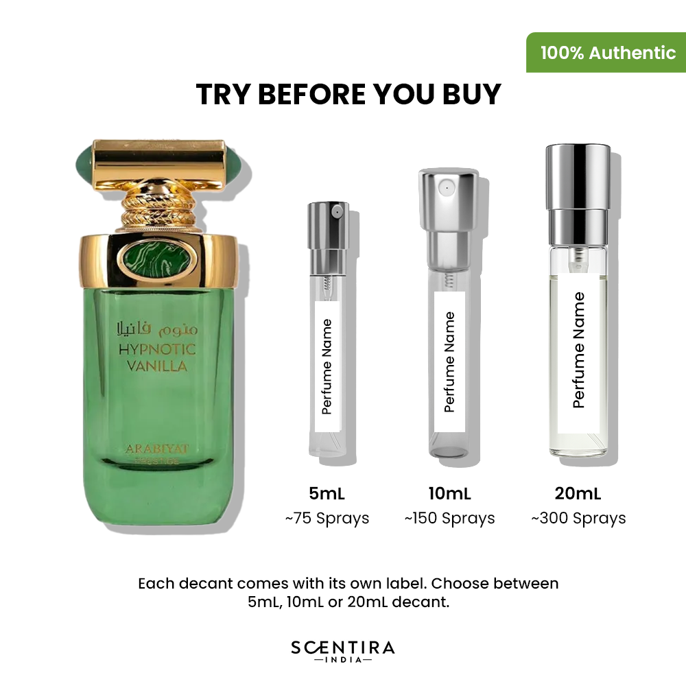 Buy Arabiyat Prestige Hypnotic Vanilla Eau de Parfum Online In India at Scentira
