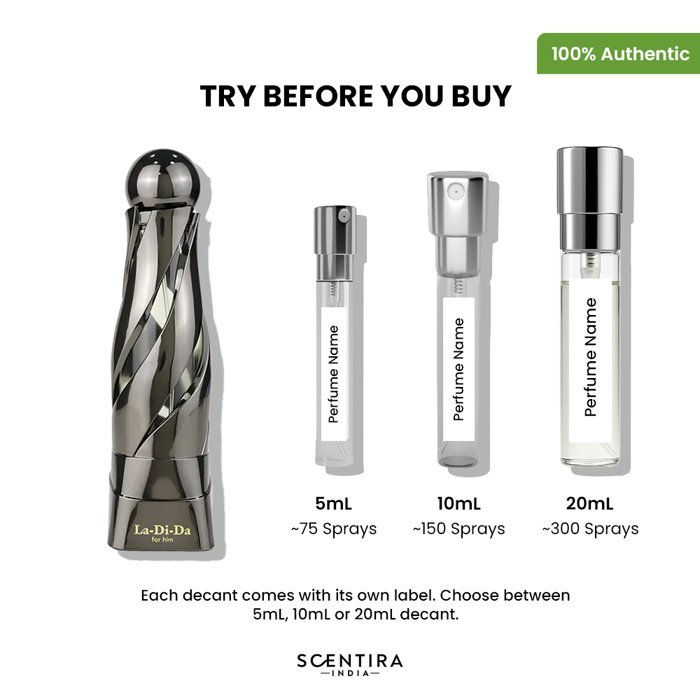 Buy Arabiyat Prestige La Di Da Homme Eau de Parfum Online In India at Scentira