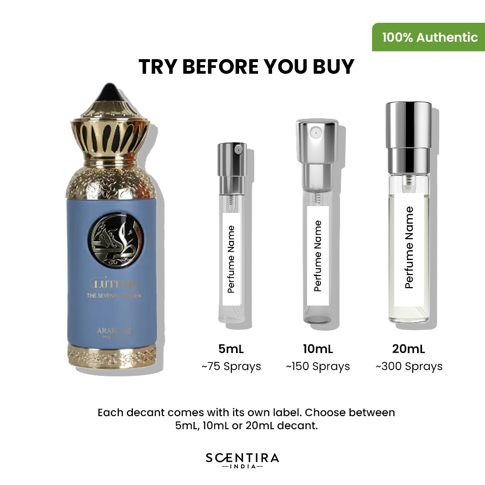 Buy Arabiyat Prestige Lutfah The Seventh Heaven Eau de Parfum Online In India at Scentira