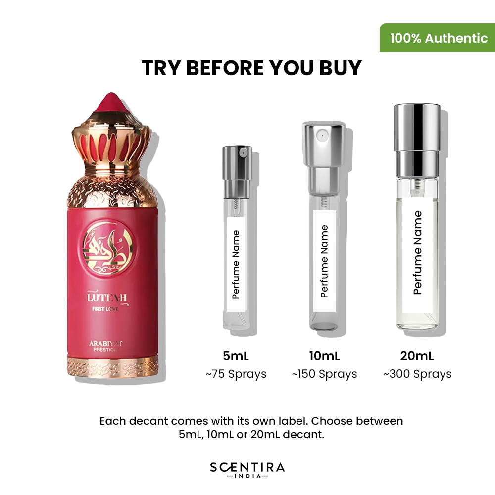Buy Arabiyat Prestige Luthfah First Love Eau de Parfum Online In India at Scentira
