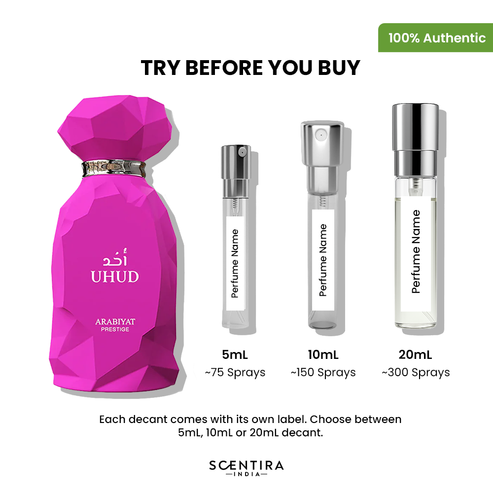 Buy Arabiyat Prestige Uhud Eau de Parfum Online In India at Scentira