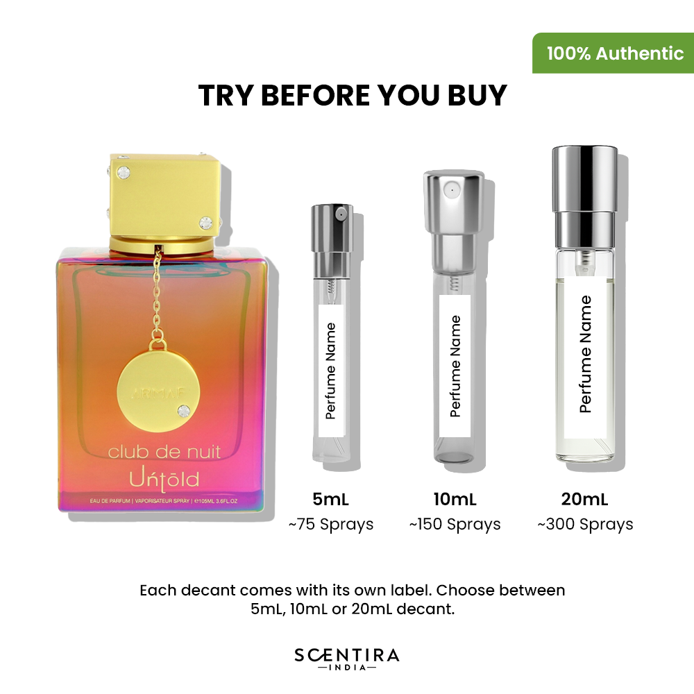 Buy Armaf Club de Nuit Untold Eau de Parfum Online In India at Scentira