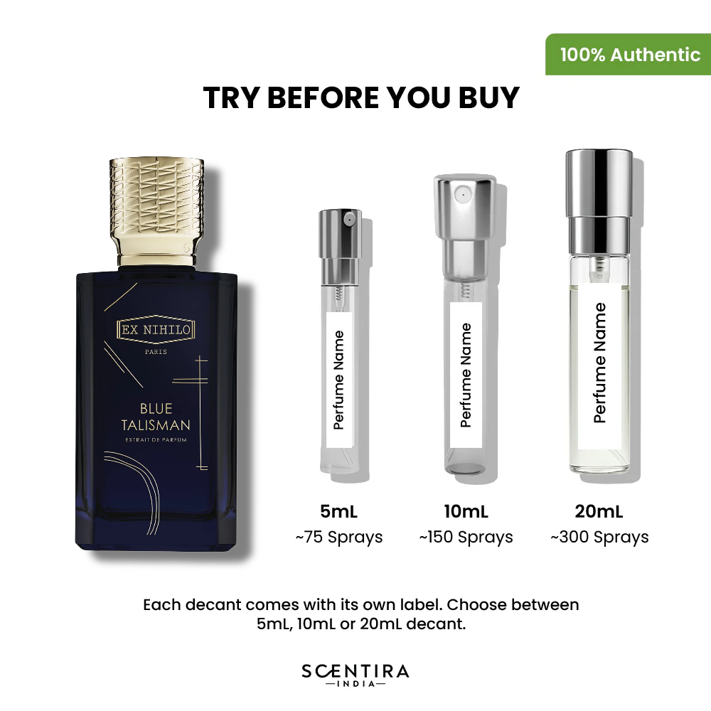 Buy Ex Nihilo Blue Talisman Extrait de Parfum Online In India at Scentira at Scentira