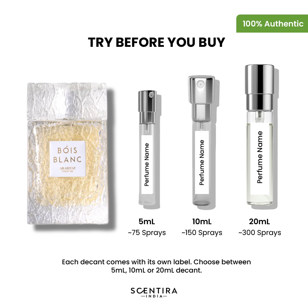 Buy Arabiyat Prestige Bois Blanc Eau de Parfum Online In India at Scentira at Scentira