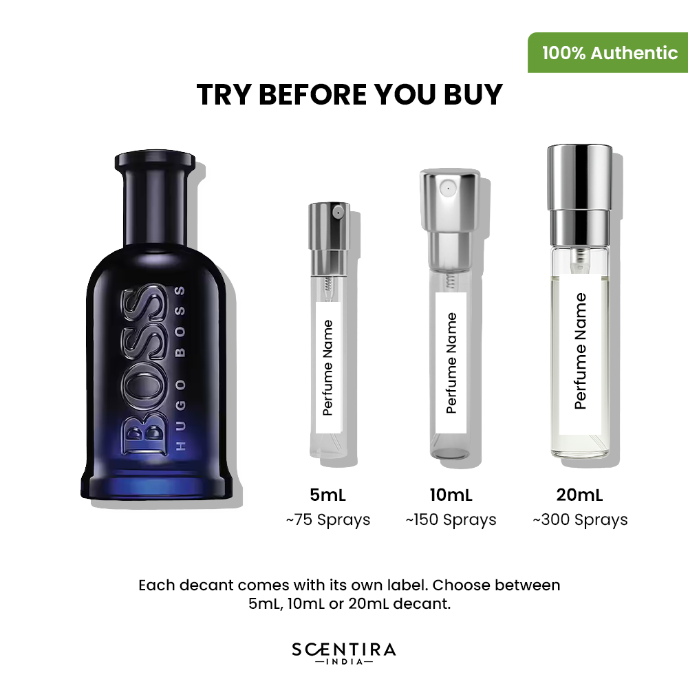 Buy Boss Bottled Night Eau de Toilette Online In India at Scentira