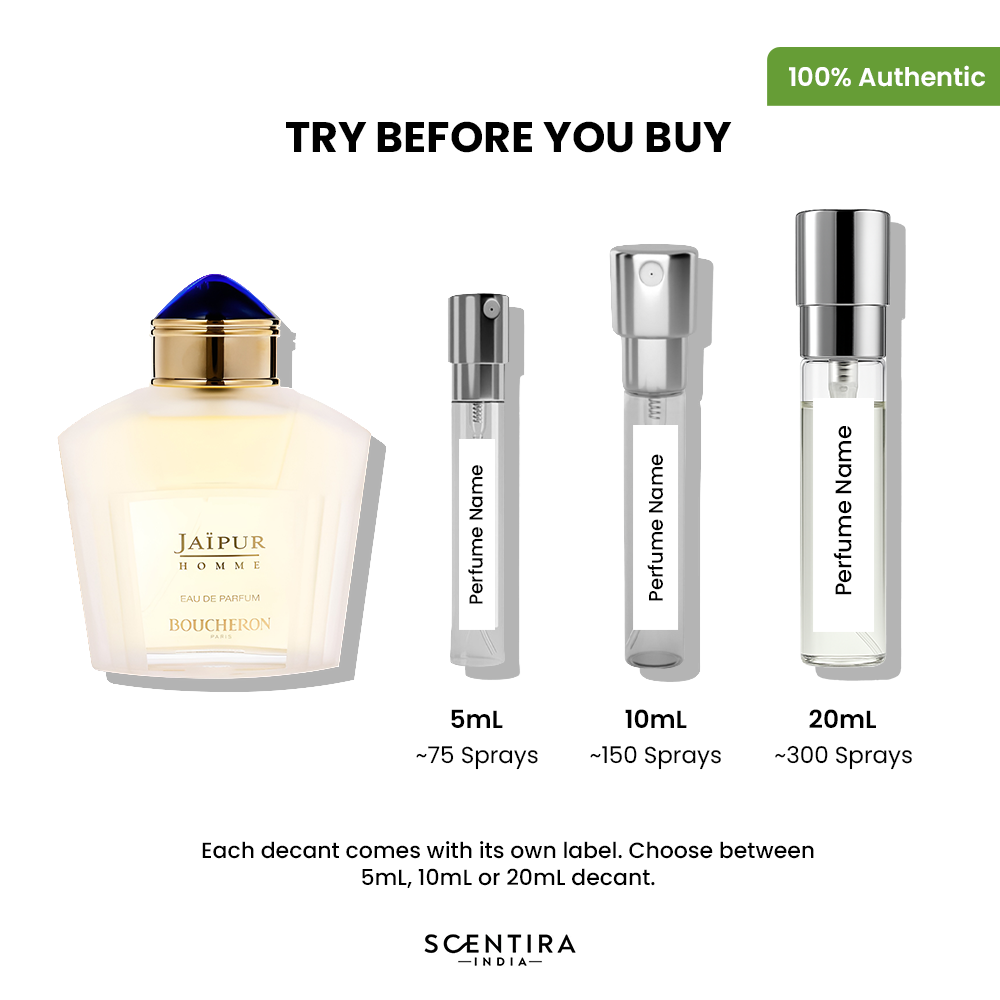 Buy Boucheron Homme Jaipur Eau De Parfum Online In India at Scentira