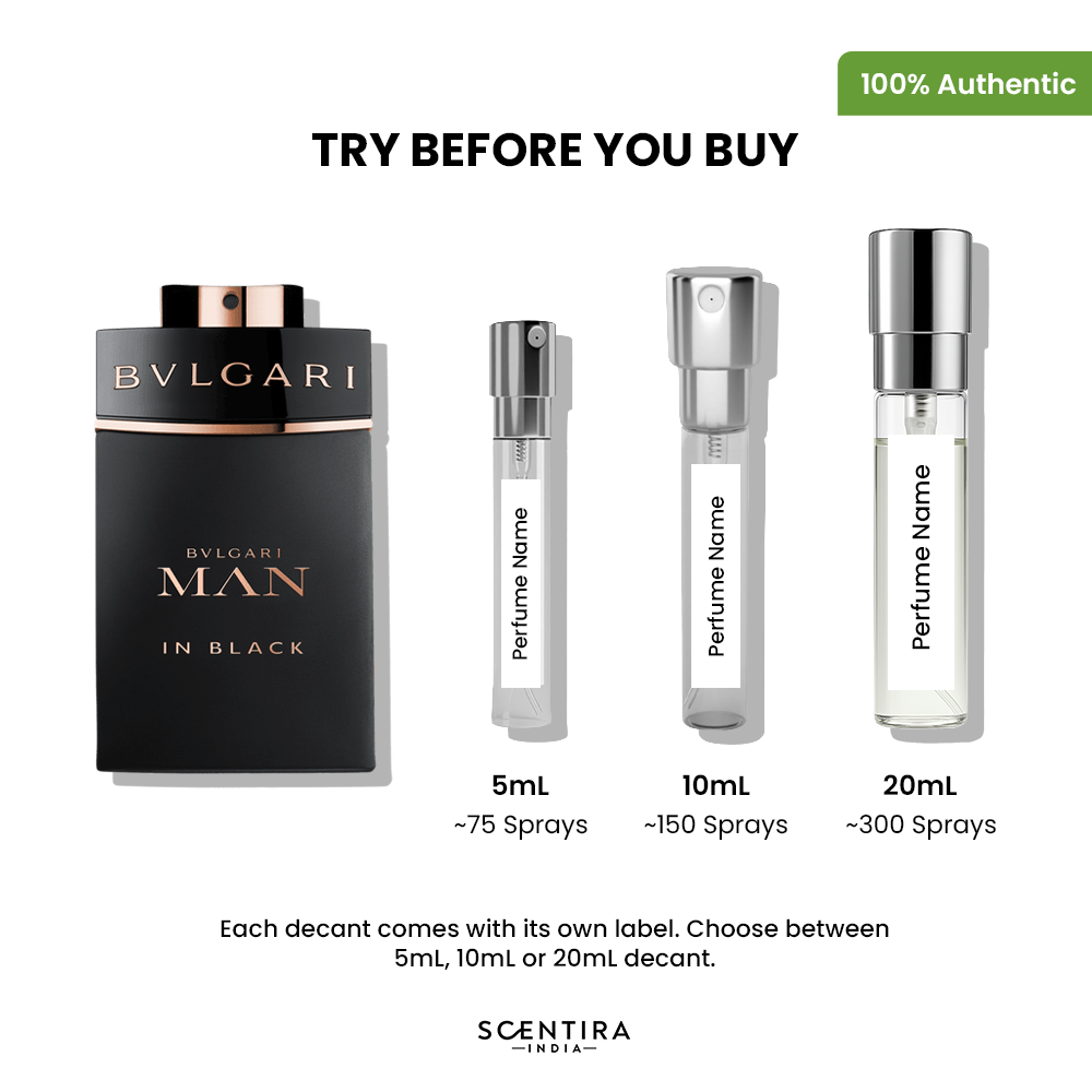 Buy Bvlgari Man in Black Parfum Online In India at Scentira