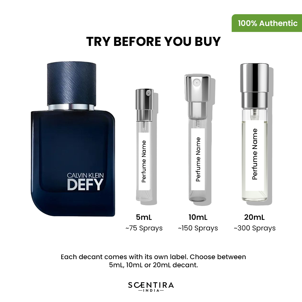 Buy Calvin Klein DEFY Parfum Online In India at Scentira