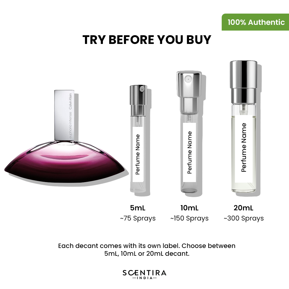 Buy Calvin Klein Euphoria Intense Eau De Parfum For Women Online In India at Scentira